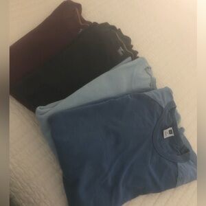 Set of 4 Men’s GAP XL shirts (Thermal and Baseball)